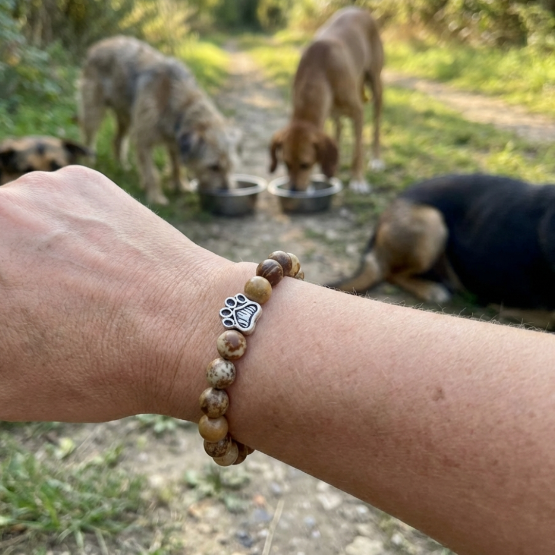 Prayer FM Handcrafted Dune Bracelet Adjustable Charity Accessory