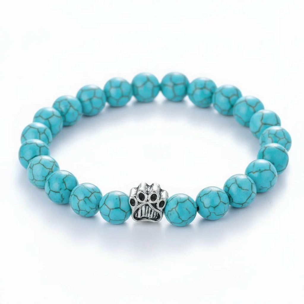 Prayer FM Azure Handcrafted Adjustable Charity Bracelet for Dog Lovers