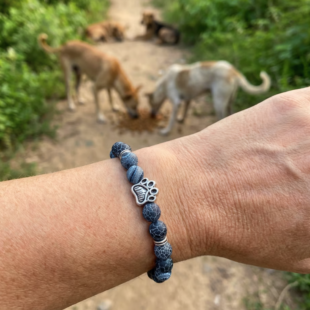 Prayer FM Handcrafted Ocean Charity Awareness Bracelet Adjustable