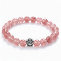 Rose Emerald Adjustable Charity Bracelet for Animal Rescue