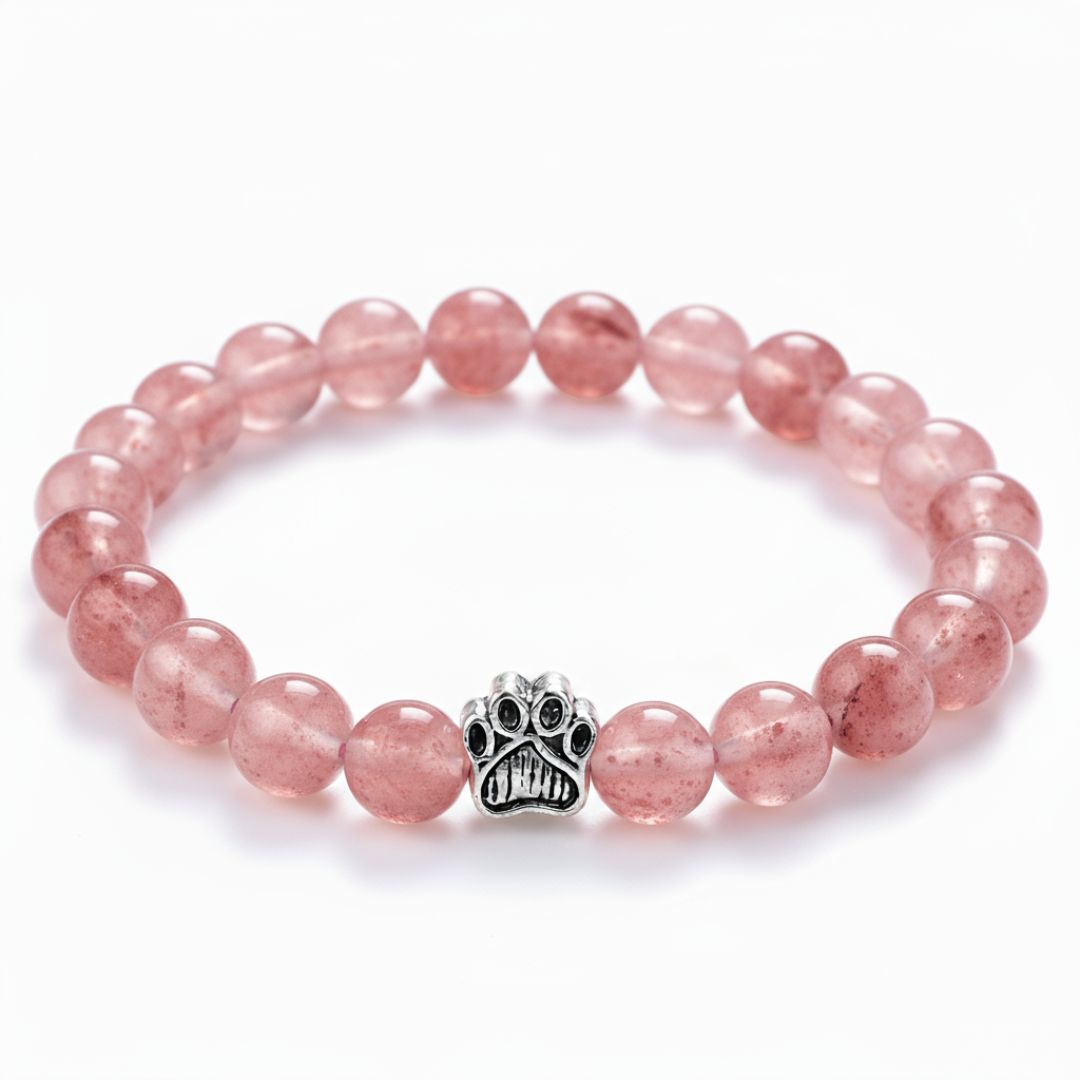 Rose Emerald Adjustable Charity Bracelet for Animal Rescue